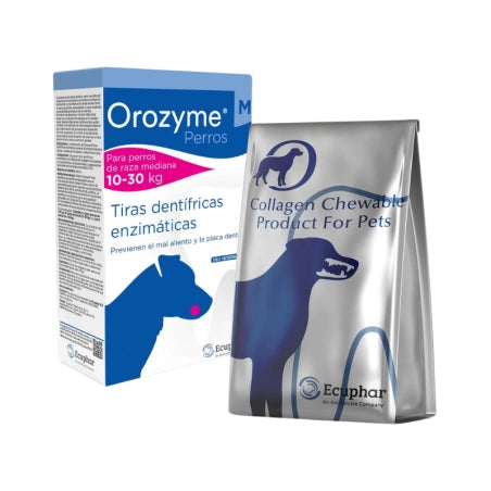 Ecuphar Orozyme Tiras Dentífricas M Snack Dental 12 ud