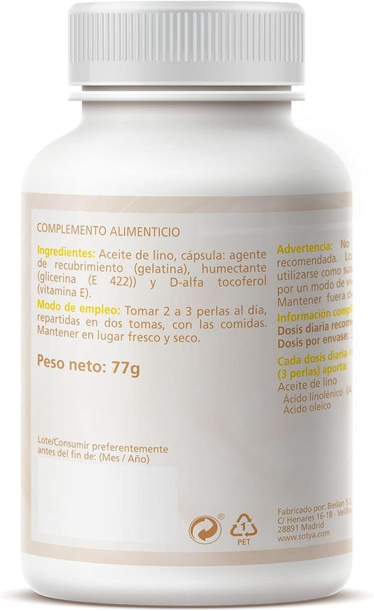 Sotya Beslan Aceite De Lino 702 Mg 110 Perlas
