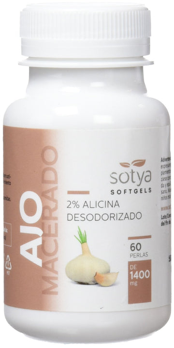 Sotya Beslan Ajo Macerado 1400 Mg Perlas 60 unidades