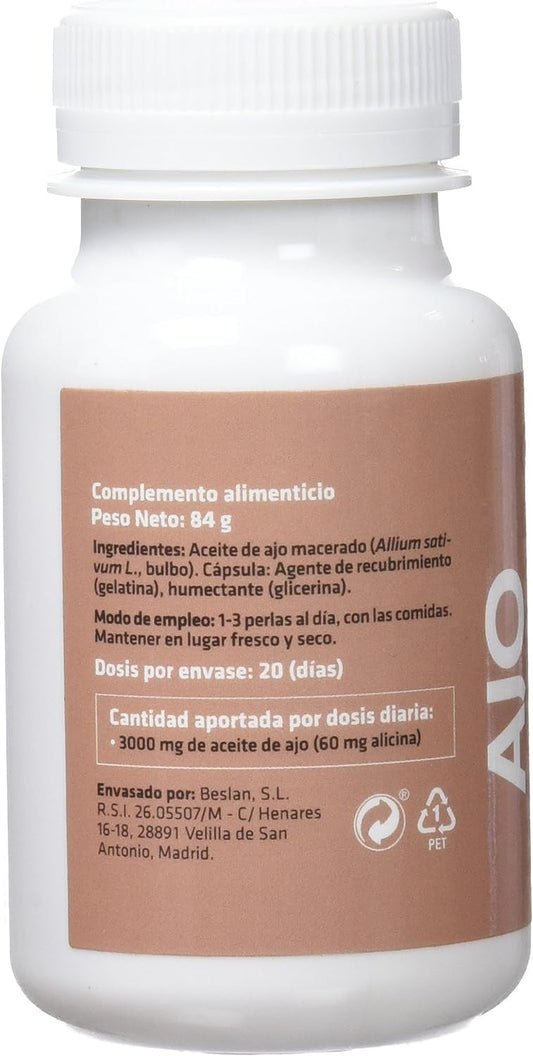 Sotya Beslan Ajo Macerado 1400 Mg Perlas 60 unidades