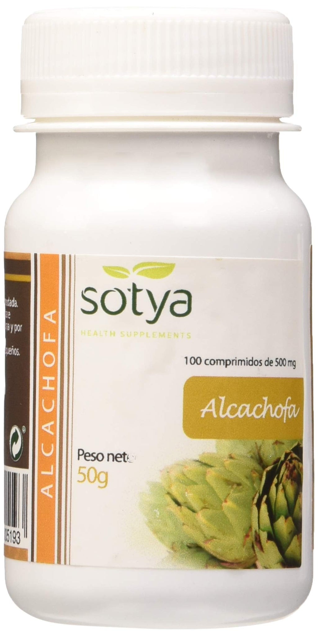 Sotya Beslan Alcachofa 100 Comp 500 Mg