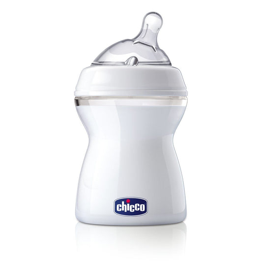 CHICCO Biberón Natural Feeling Tetina Inclinada Flujo Medio 250ML