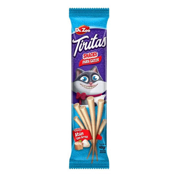 Dr Zoo Tiritas Atún con Arroz Snack Gato 24x40g