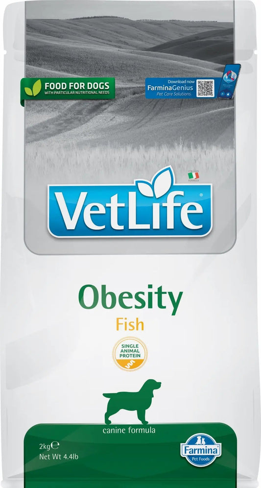 Farmina Vet Life Nat Dog Obesidad Pescado 2Kg