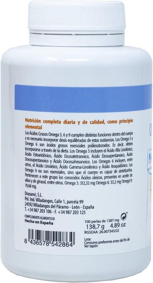 Drasanvi Omega 3-6-9 1000 Mg Bote 100 Perlas