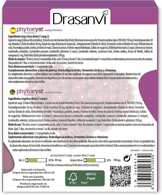 Drasanvi Phytocyst 30 Comprimidos