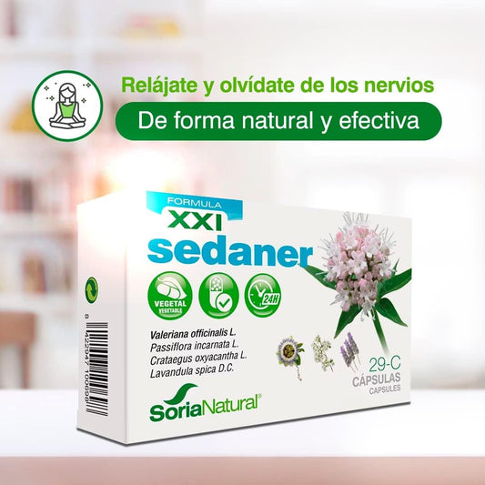 Soria Natural 29-C Sedaner 30 Cápsulas