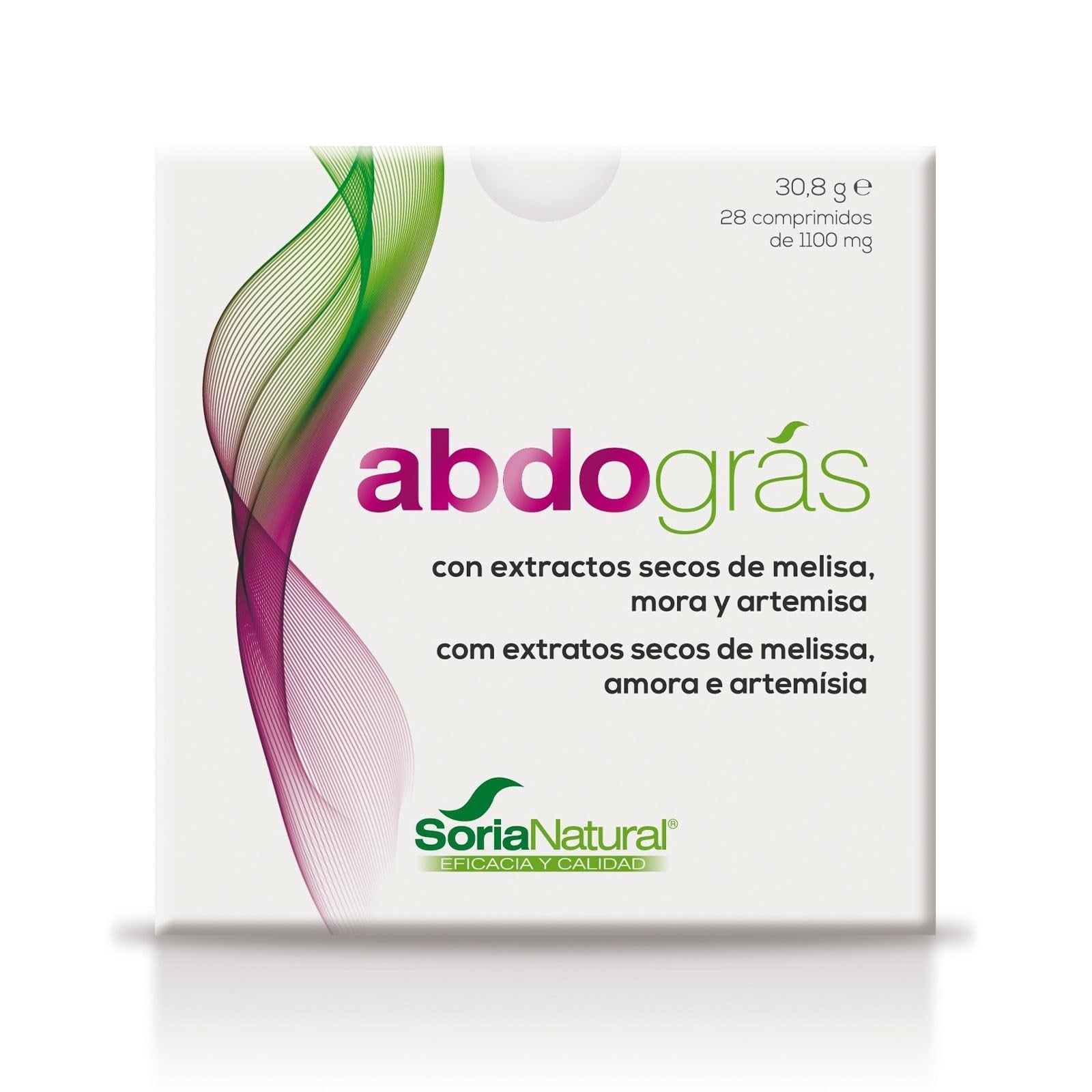 Soria Natural Abdogras 1050 mg 28 Comprimidos