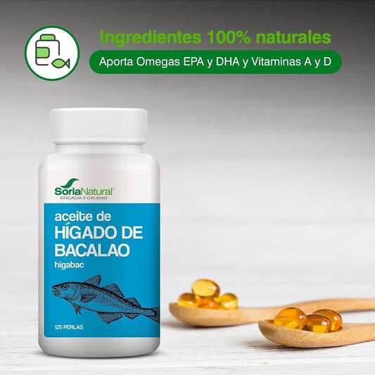 Soria Natural Higabac 400 Mg 125 Perlas