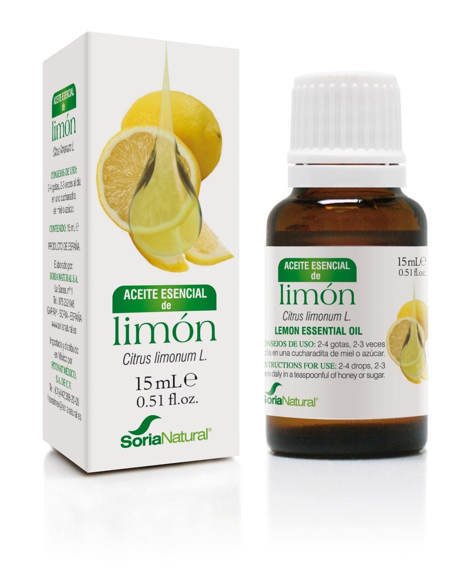 Soria Natural Esencia De Limón 15 ml
