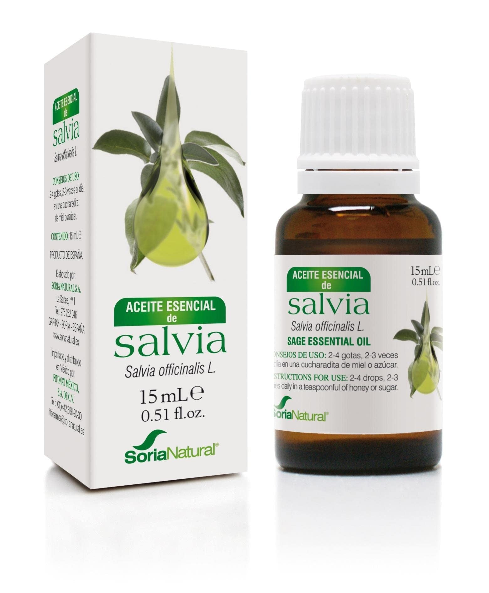 Soria Natural Esencia De Salvia 15 ml