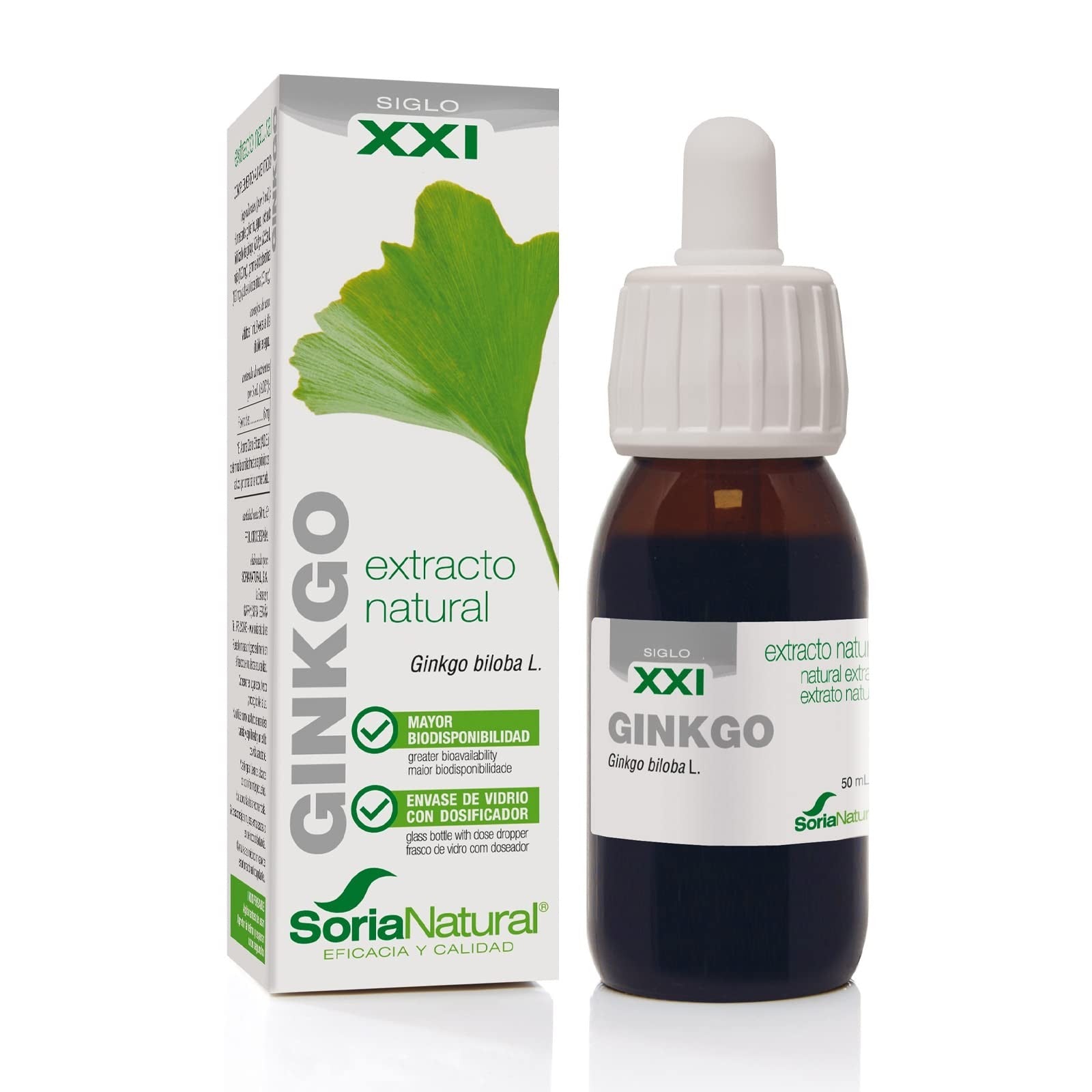 Soria Natural Extracto Ginkgo Biloba S. XXI 50 ml