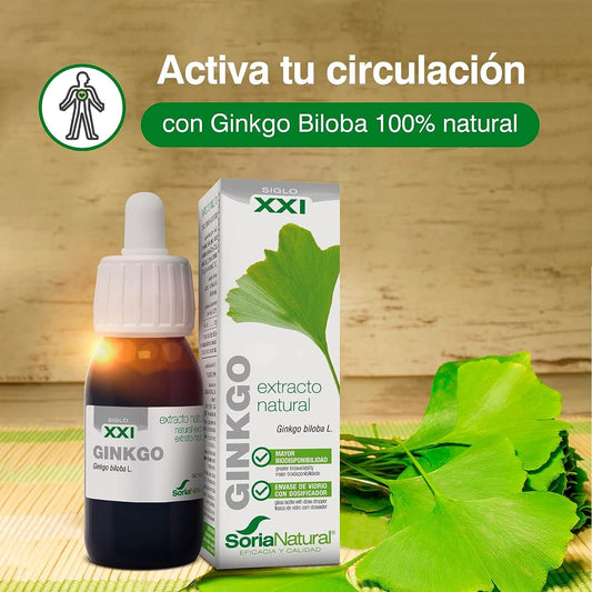 Soria Natural Extracto Ginkgo Biloba S. XXI 50 ml