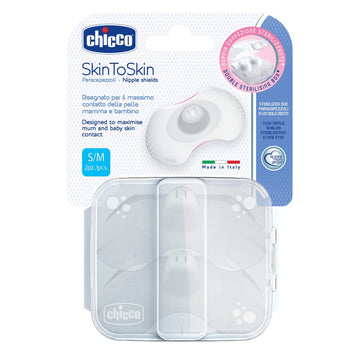 CHICCO Pezonera SkinToSkin Silicona S/M 2uds
