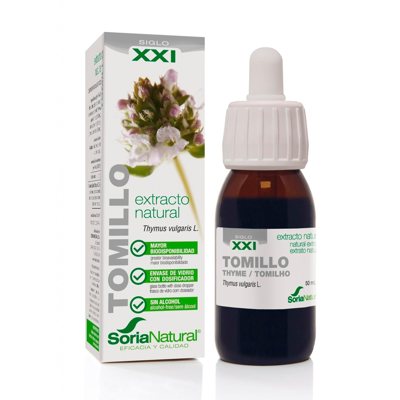 Soria Natural Extracto Tomillo S. XXI 50 ml