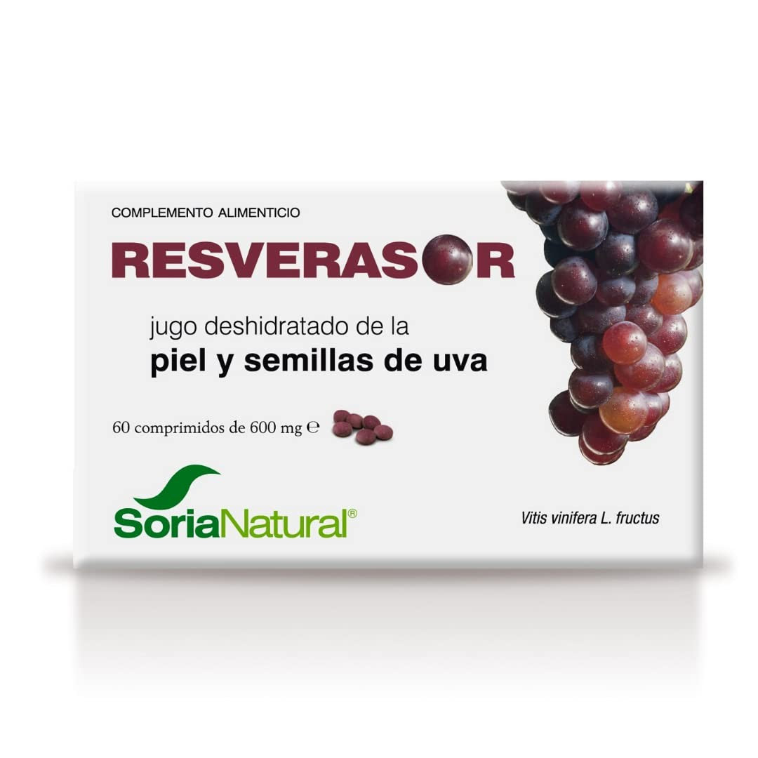 Soria Natural Resverasor 600 mg 60 Comprimidos