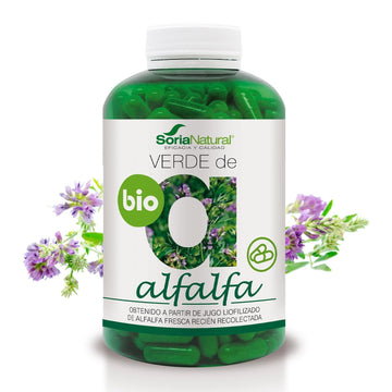 Soria Natural Verde Alfalfa 630 Mg 240 Cápsulas