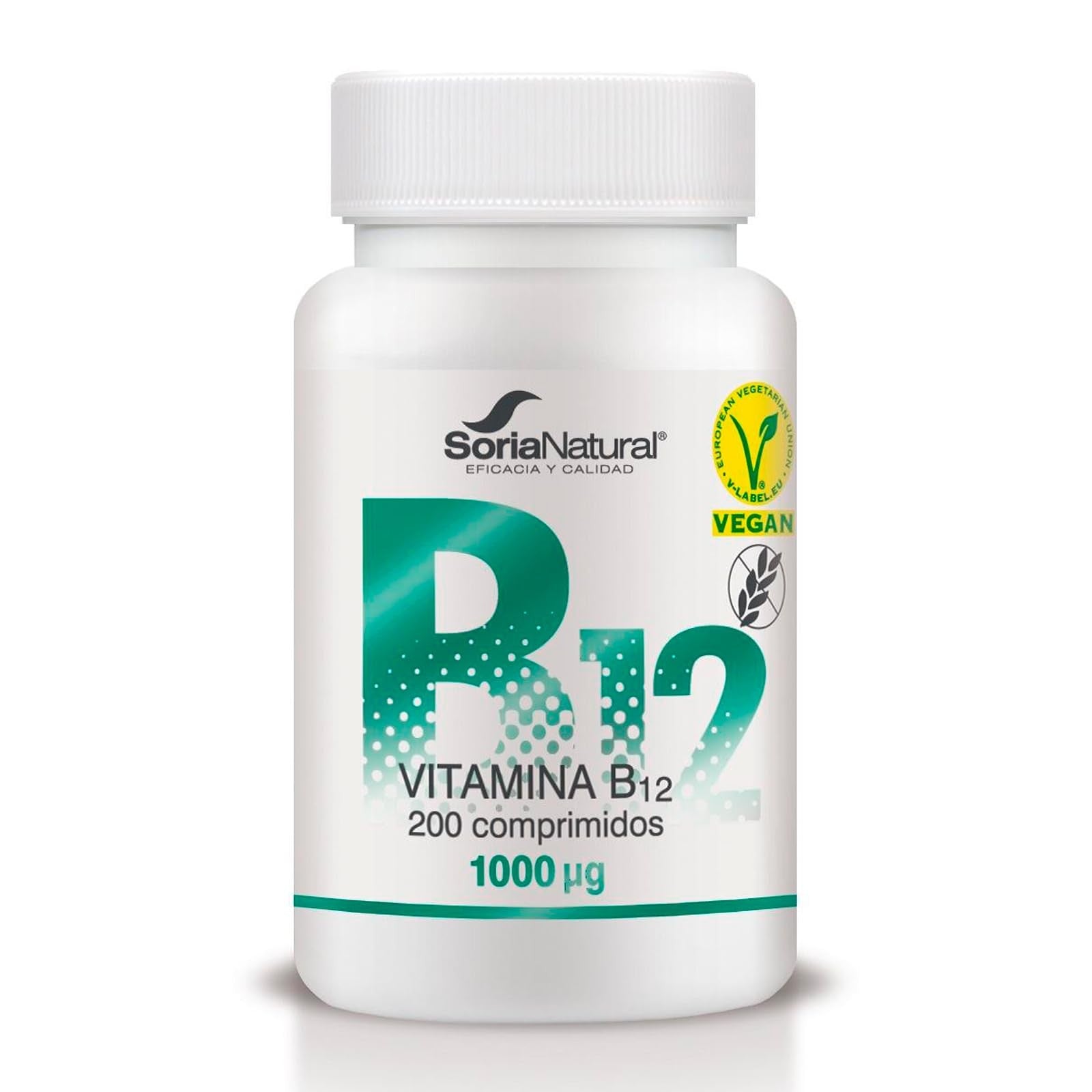 Soria Natural Vitamina B12 250 mg 200 Comprimidos