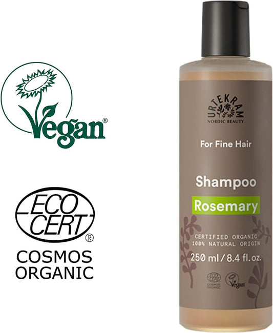 Urtekram Champú Romero Cabello Fino 250 ml