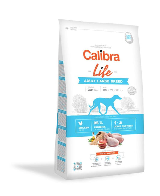 Calibra Dog Life Adult Large Breed Chicken Dry Food 12kg