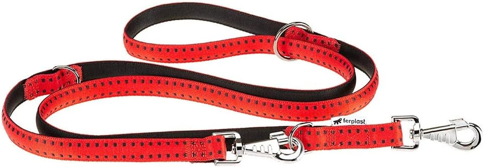 Ferplast Correa Cricket Matic GA20 200cm, 250g, Rojo