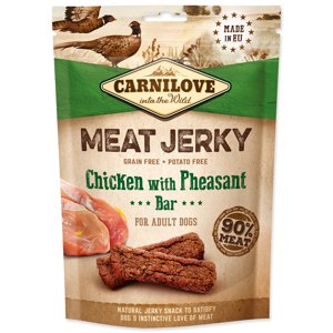 Carnilove Jerky Pollo y Faisán Golosinas para Perros 12 ud