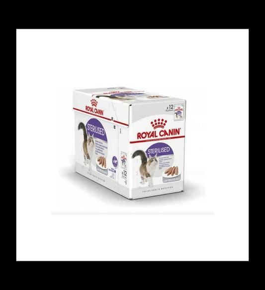 Royal Feline Adult Sterilised Chicken Paté 12 sachets of 85g