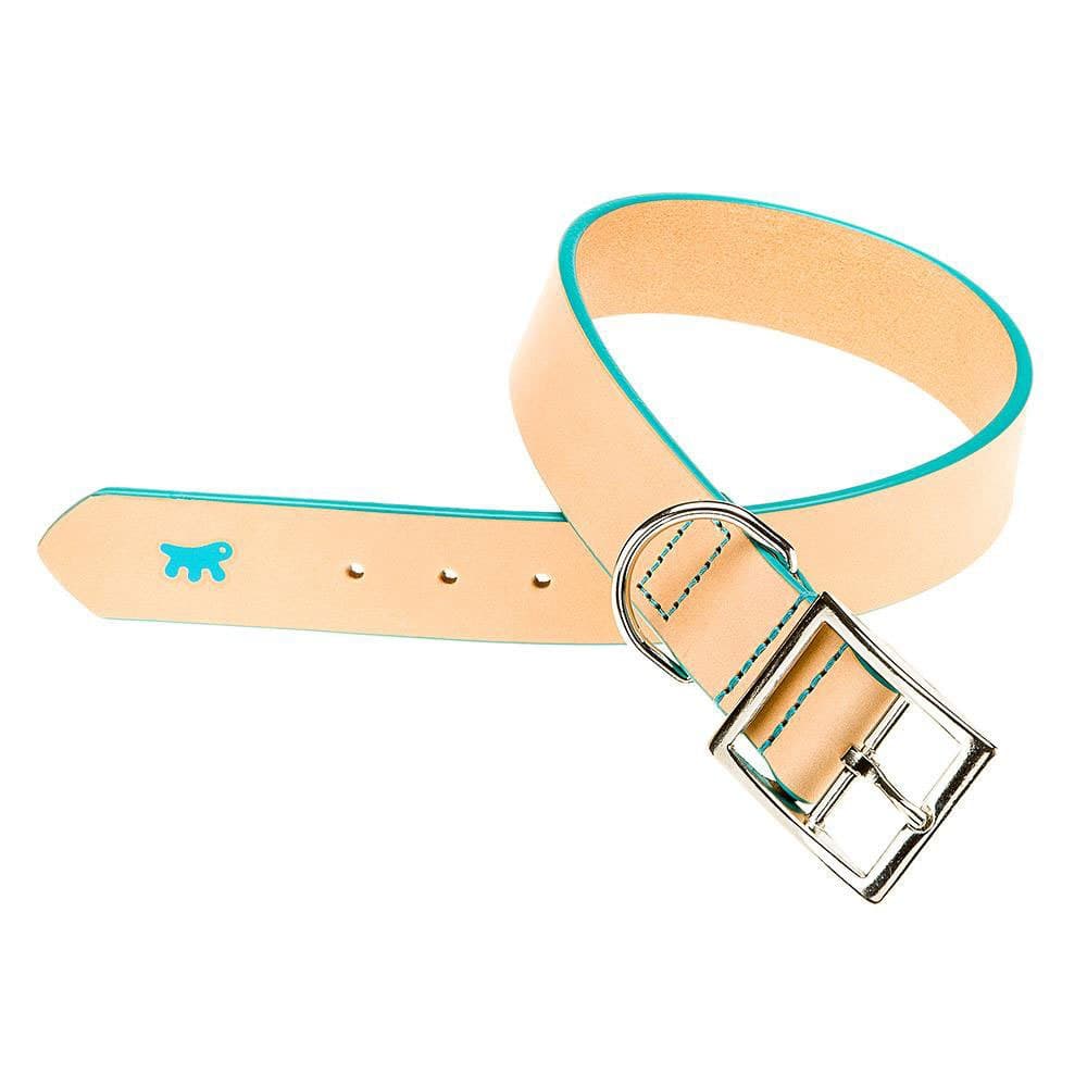 Ferplast Collar Natural Trendy 55cm Beige/Azul 1 ud