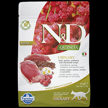 Farmina N&D Quinoa Urinary Pato Cibo Secco 300g