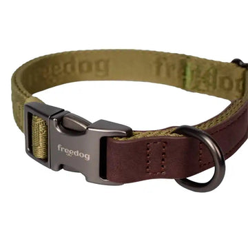 Freedog Linum Collar Verde Bosque 1 ud