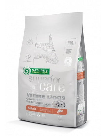 Natures Protection Sc White Dog Adult Grain Free Salmon 1.5kg