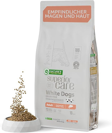 Natures Protection SC White Dog Adult Small Salmon 10Kg