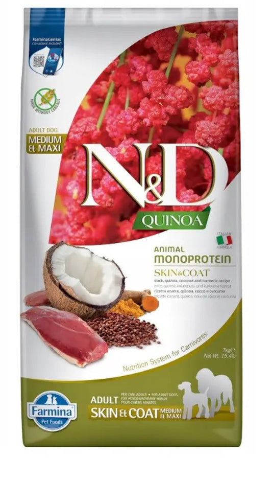 Farmina N&D Quinoa Pato Pienso Seco 7Kg