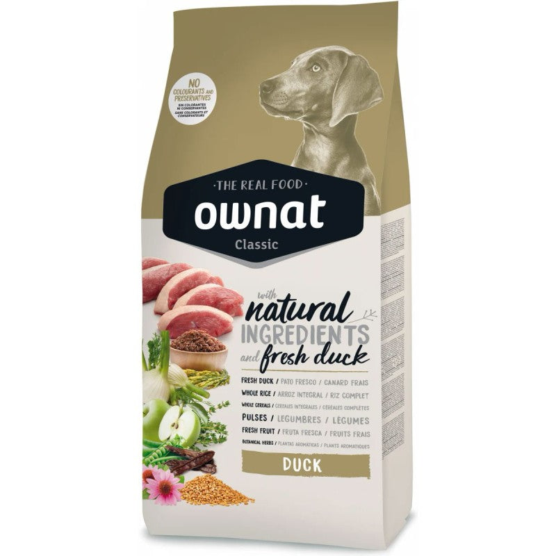 Ownat Classic Canine Adult Pato Pienso 12Kg