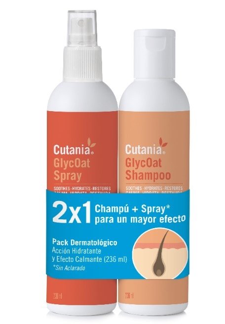 Vetnova Cutania M-Pack Champú y Spray 236ml x2