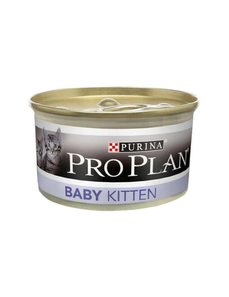 Purina Pro Plan Feline Baby Kitten Chicken Mousse 24 units