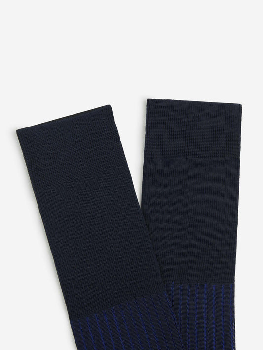 Calcetines Canalé Dos Tonos