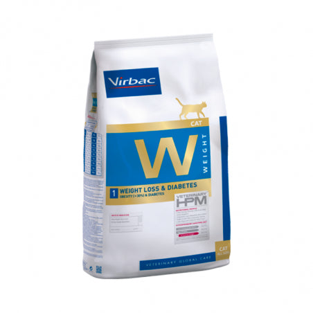 Virbac Pf HPM Feline Weight Loss & Diabetes Alimento Seco 1,5Kg