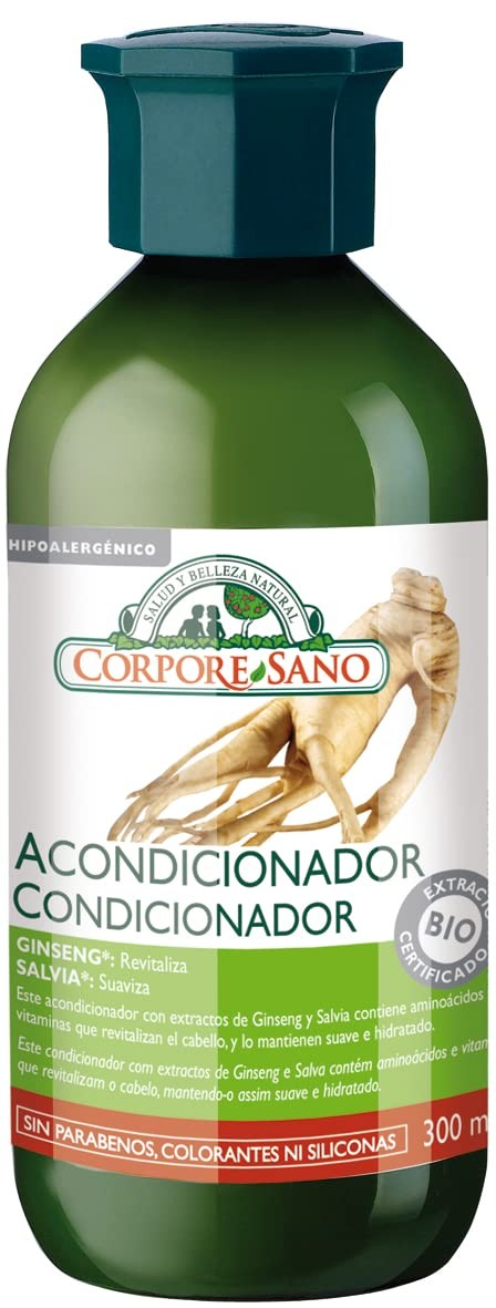 Corpore Sano Acondicionador Revitalizante Ginseng y Salvia 300 ml