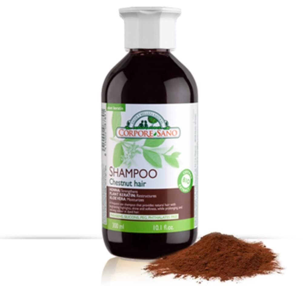 Corpore Sano Champú a la Henna Cabello Castaño 300 ml