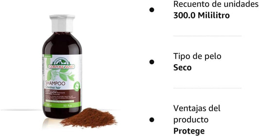 Corpore Sano Champú a la Henna Cabello Castaño 300 ml