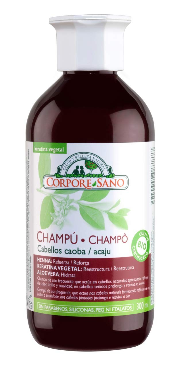 Corpore Sano Champú Cabellos Caoba 300 ml