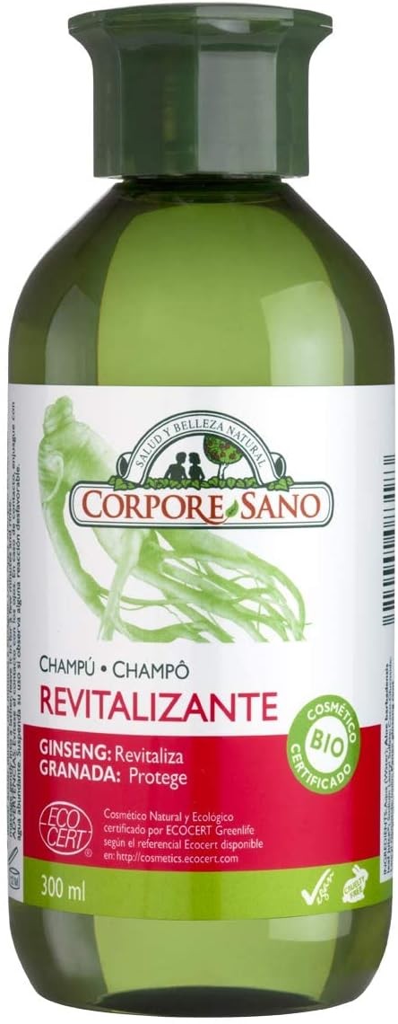 Corpore Sano Champú Revitalizante Ginseng y Granada 300 ml
