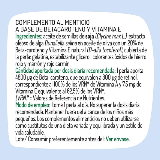 Granero Suplementos Beta Caroteno Forte 60 Cápsulas