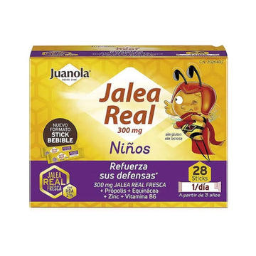 JUANOLA Jalea Real Niños 28 sticks