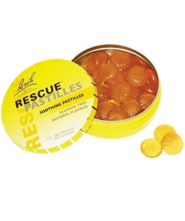 Bach Rescue Pastillas Naranja y Saúco 50g