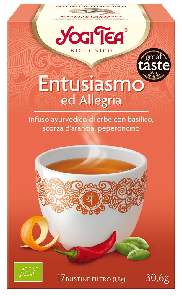 Yogi Tea Alegría De Vivir Reconfortable 17 Bolsitas