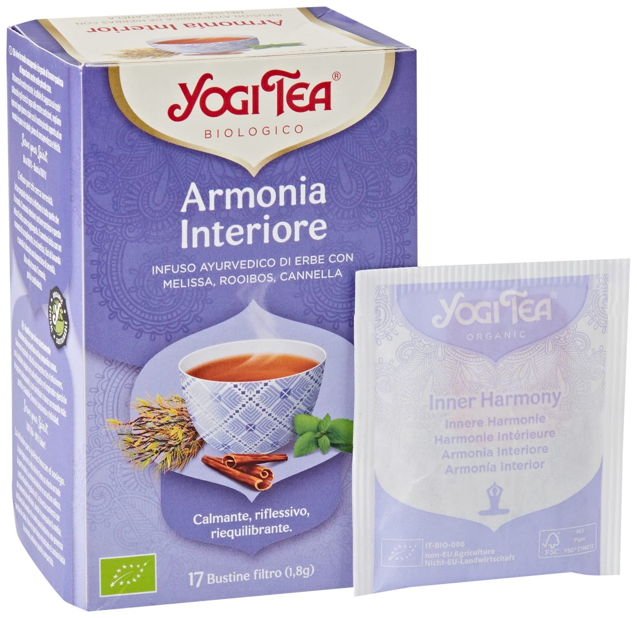 Yogi Tea Armonía Interior 17 Filtros