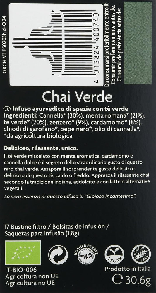 Yogi Tea Chai Verde 30 Gr 17 Bolsitas