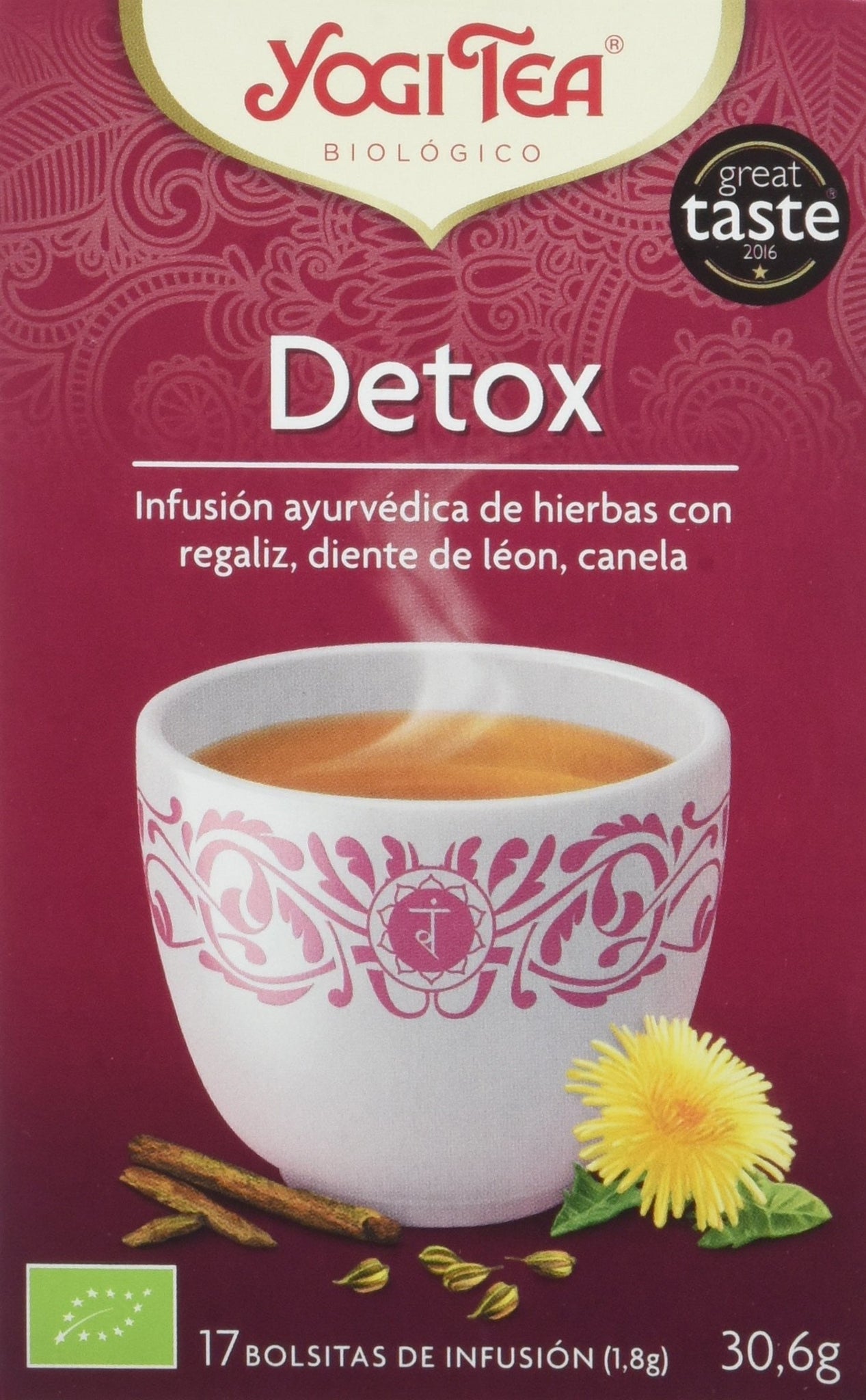Yogi Tea Detox 17 Bolsitas